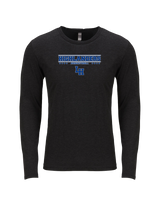 La Habra HS Basketball Border - Tri-Blend Long Sleeve