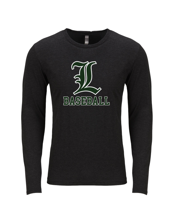 Lakeside HS L Baseball - Tri Blend Long Sleeve