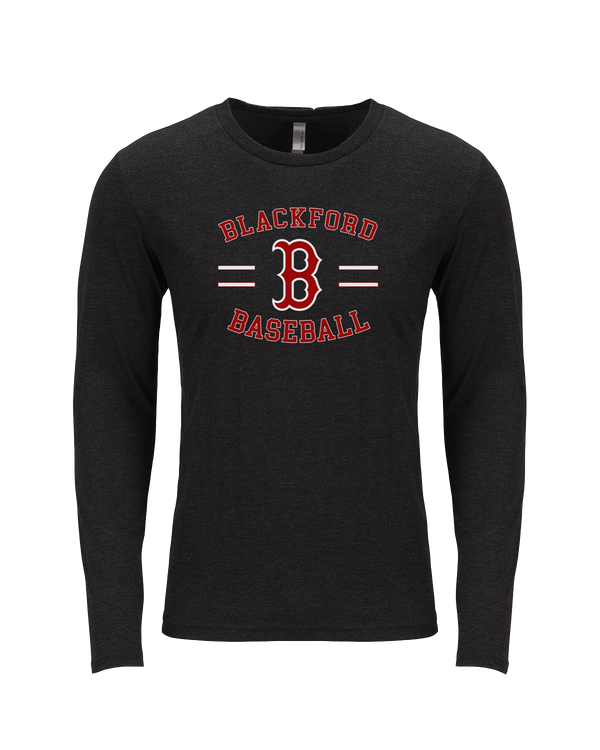Blackford HS Baseball Curve - Tri-Blend Long Sleeve
