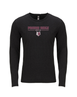 Prairie Ridge HS Wrestling Keen - Tri-Blend Long Sleeve