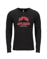 Musselman HS  Basketball Shadow - Tri Blend Long Sleeve
