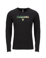 Chequamegon HS Boys Basketball Cut - Tri-Blend Long Sleeve