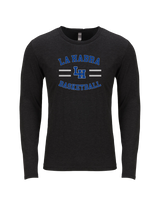 La Habra HS Basketball Curve - Tri-Blend Long Sleeve