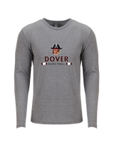 Dover HS Boys Basketball Stacked - Tri-Blend Long Sleeve