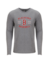 Blackford HS Baseball Curve - Tri-Blend Long Sleeve