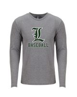 Lakeside HS L Baseball - Tri Blend Long Sleeve