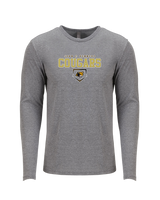 John F. Kennedy HS Baseball Mascot - Tri Blend Long Sleeve