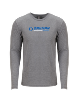 Oakman HS Baseball Switch - Tri-Blend Long Sleeve