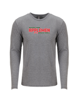 Musselman HS  Basketball Bold - Tri Blend Long Sleeve
