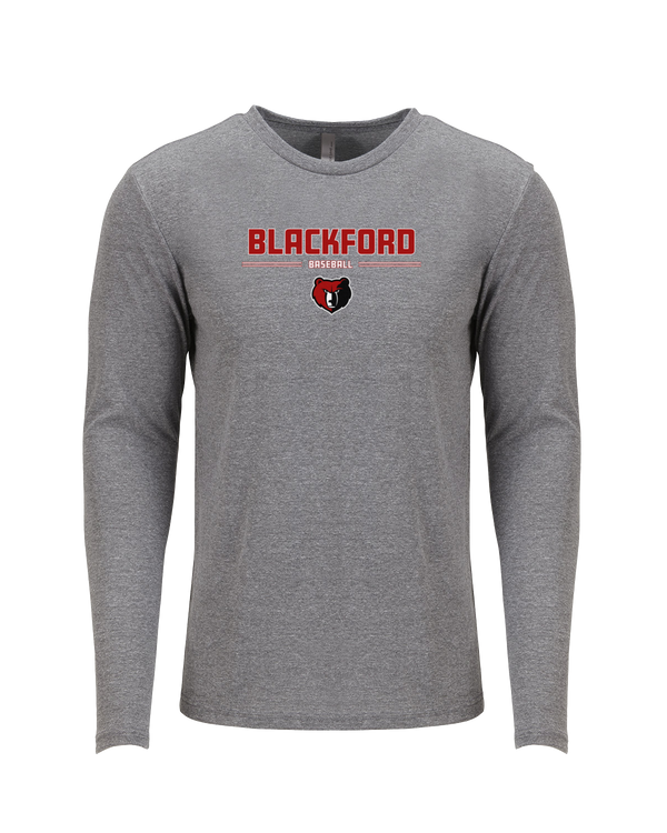 Blackford HS Baseball Keen - Tri-Blend Long Sleeve