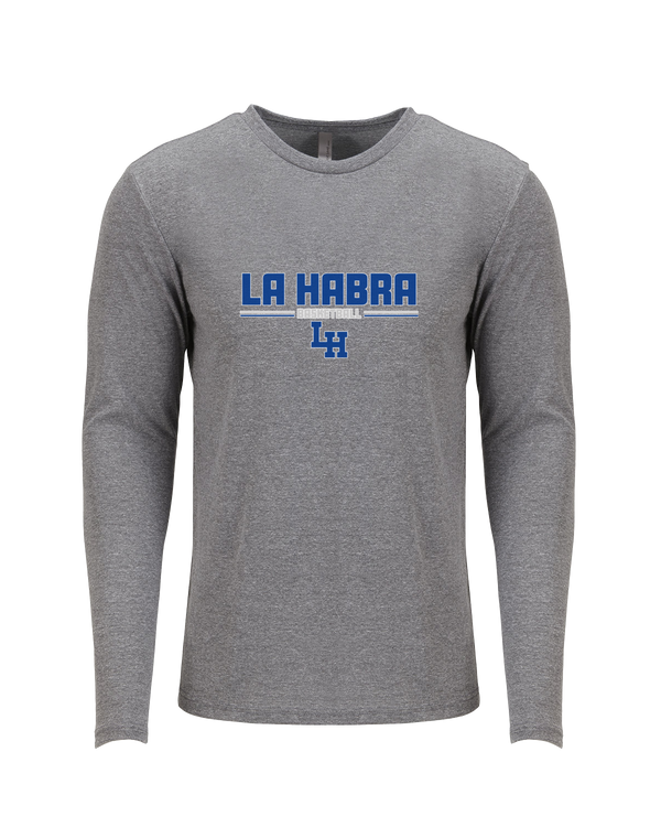 La Habra HS Basketball Keen - Tri-Blend Long Sleeve