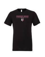Prairie Ridge HS Wrestling Keen - Tri-Blend T-Shirt