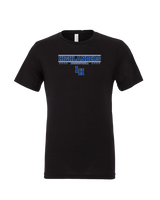 La Habra HS Basketball Border - Tri-Blend T-Shirt
