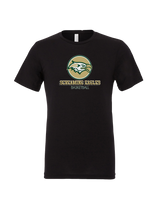Chequamegon HS Boys Basketball Shadow - Tri-Blend T-Shirt
