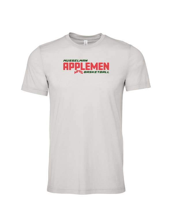 Musselman HS  Basketball Bold - Mens Tri Blend Shirt