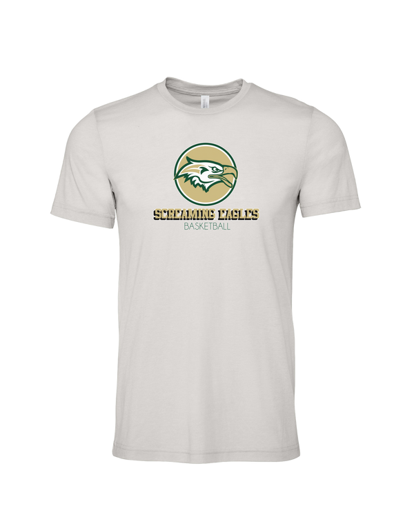 Chequamegon HS Boys Basketball Shadow - Tri-Blend T-Shirt