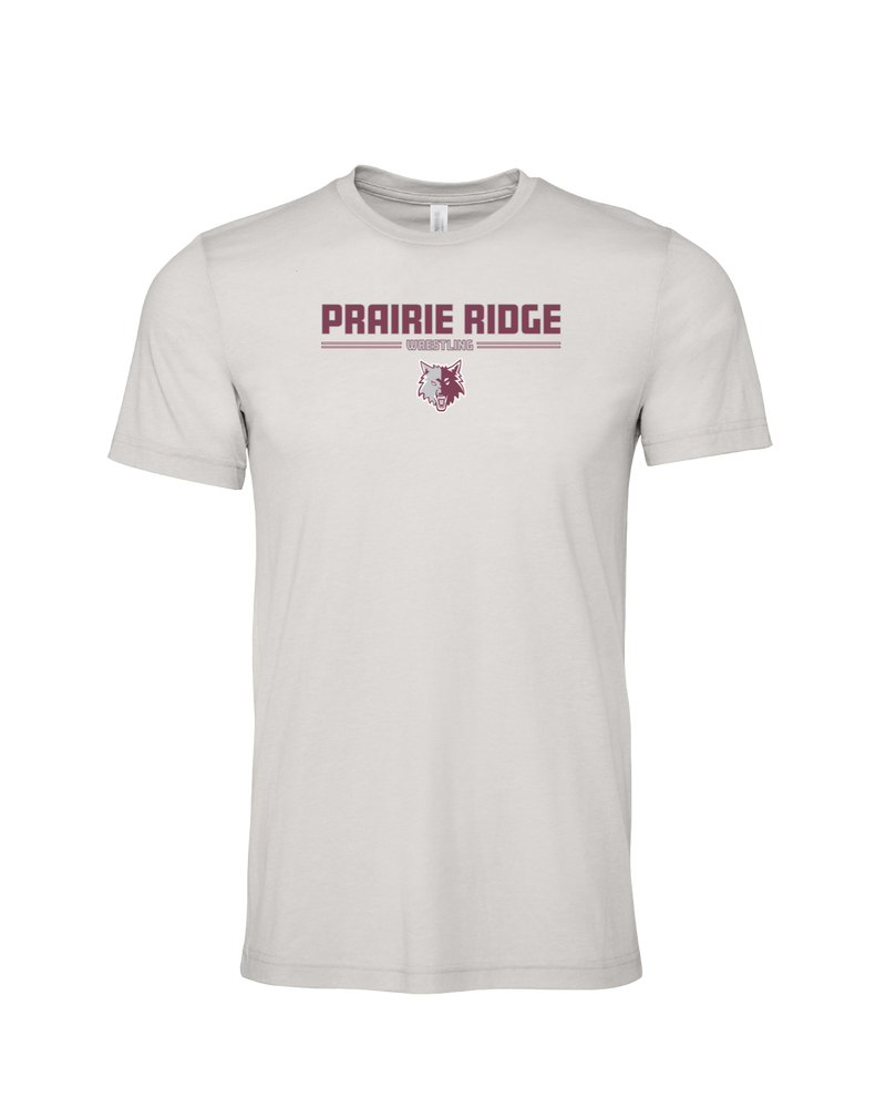 Prairie Ridge HS Wrestling Keen - Tri-Blend T-Shirt