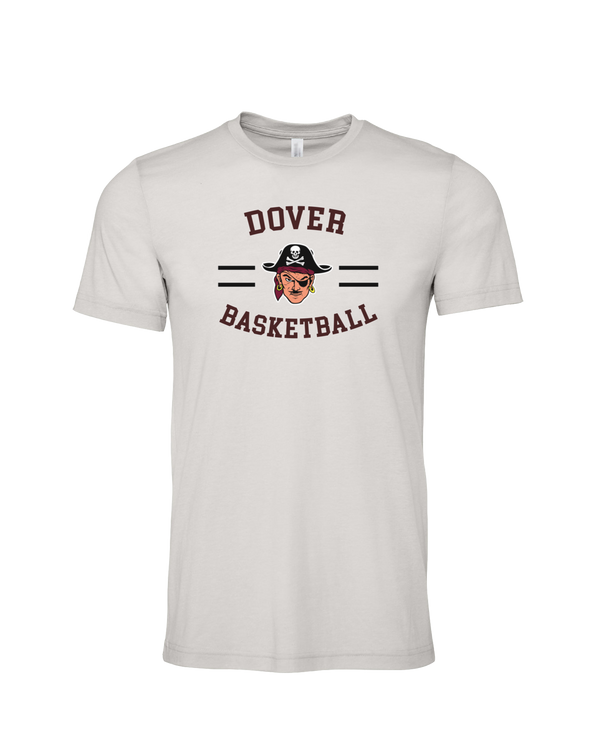 Dover HS Boys Basketball Curved - Tri-Blend T-Shirt