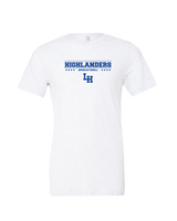 La Habra HS Basketball Border - Tri-Blend T-Shirt