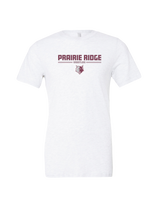 Prairie Ridge HS Wrestling Keen - Tri-Blend T-Shirt