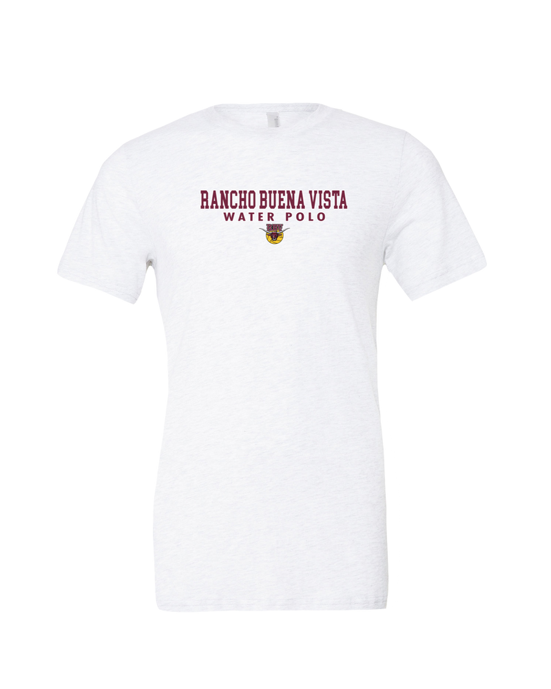 Rancho Buena Vista HS Water Polo Block - Mens Tri Blend Shirt