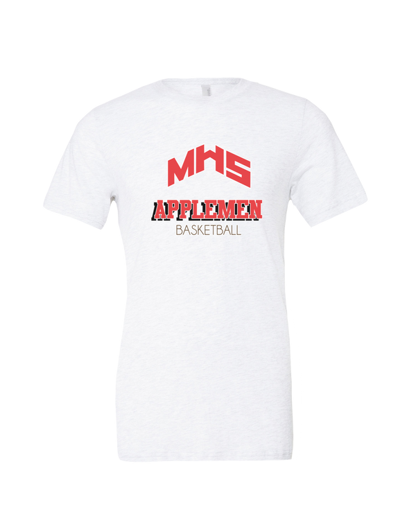 Musselman HS  Basketball Shadow - Mens Tri Blend Shirt