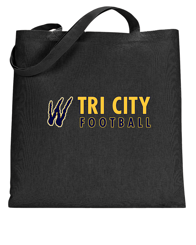 Tri City Wolverines Football Basic - Tote Bag