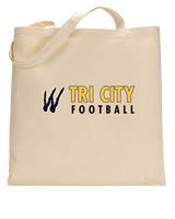 Tri City Wolverines Football Basic - Tote Bag