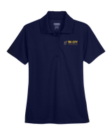 Tri City Wolverines Football Basic - Womens Polo