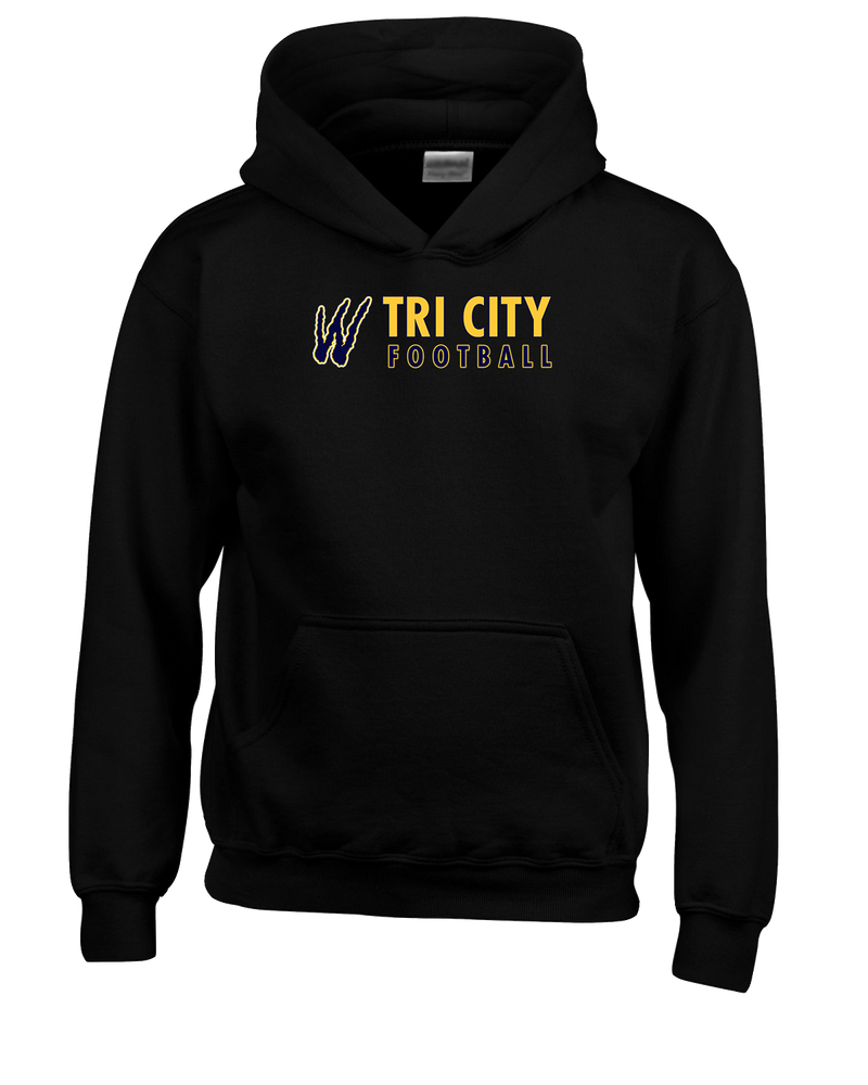 Tri City Wolverines Football Basic - Youth Hoodie