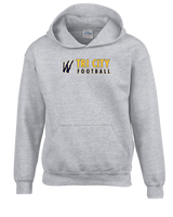 Tri City Wolverines Football Basic - Youth Hoodie