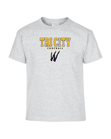 Tri City Wolverines Football Block - Youth T-Shirt
