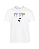 Tri City Wolverines Football Block - Youth T-Shirt