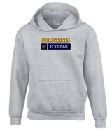 Tri City Wolverines Football Pennant - Youth Hoodie
