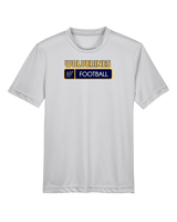 Tri City Wolverines Football Pennant - Youth Performance T-Shirt