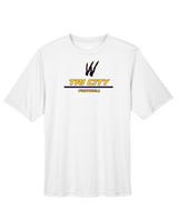 Tri City Wolverines Football Split - Performance T-Shirt