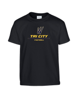 Tri City Wolverines Football Split - Youth T-Shirt
