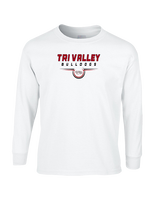 Tri Valley HS Football Design - Cotton Longsleeve