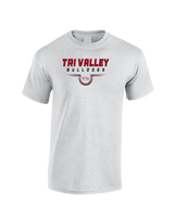 Tri Valley HS Football Design - Cotton T-Shirt