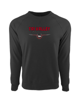 Tri Valley HS Football Design - Crewneck Sweatshirt
