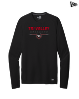 Tri Valley HS Football Design - New Era Performance Long Sleeve