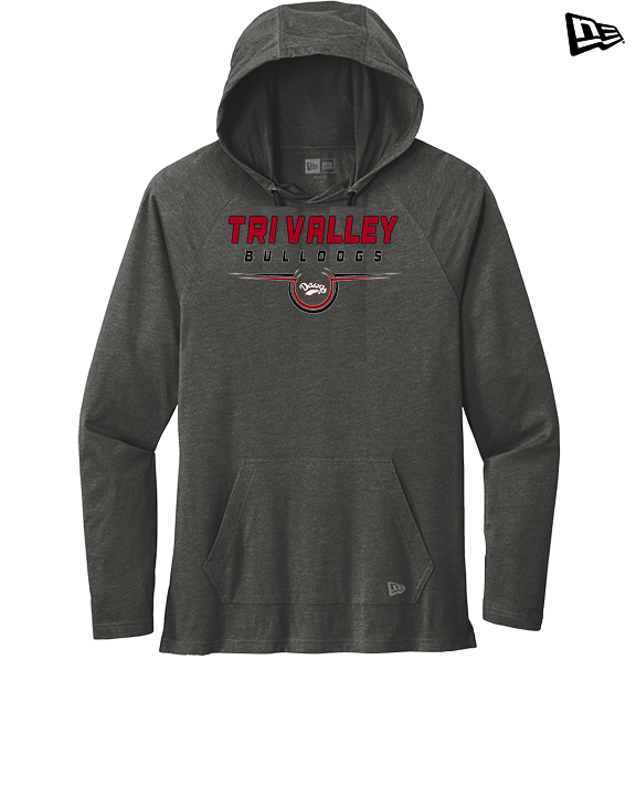 Tri Valley HS Football Design - New Era Tri-Blend Hoodie