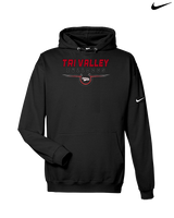 Tri Valley HS Football Design - Nike Club Fleece Hoodie