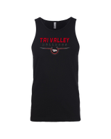 Tri Valley HS Football Design - Tank Top