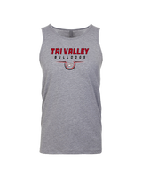 Tri Valley HS Football Design - Tank Top