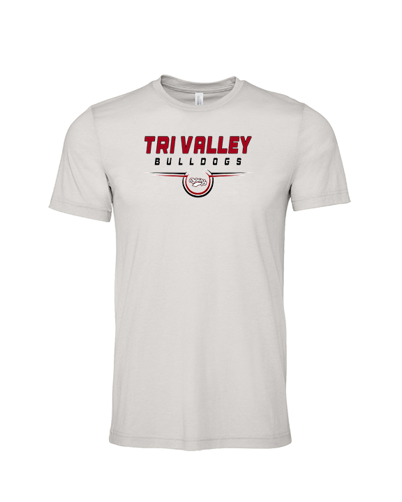Tri Valley HS Football Design - Tri-Blend Shirt