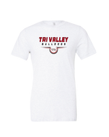 Tri Valley HS Football Design - Tri-Blend Shirt