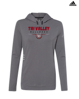 Tri Valley HS Football Design - Womens Adidas Hoodie