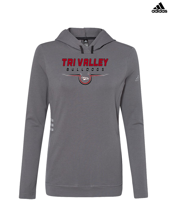 Tri Valley HS Football Design - Womens Adidas Hoodie