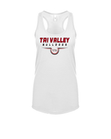 Tri Valley HS Football Design - Womens Tank Top